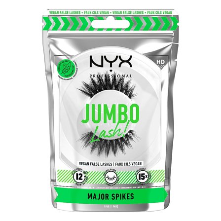 3 for 2 - NYX PROFESSIONAL MAKEUP Jumbo Lash! Vegan False Lashes 09 Major Spikes, Makeup, Øjenvipper, Kunstige Øjenvipper