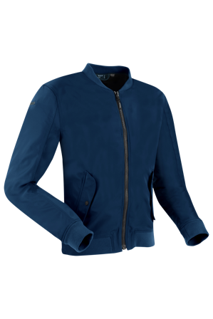 Motorradjacke Bering Squadra Marineblau M