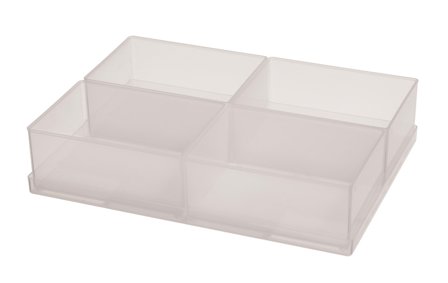 Raaco 55 4 x A7-1 Insatsbox 4 fack, A7-1, Förvaring