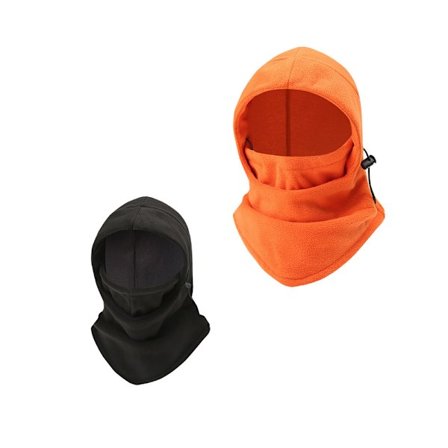 2 st vintercykelmask utomhus tjock isolering vadderad Pro