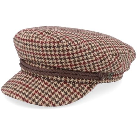 Brixton - Beige vega Keps - Fiddler Cap Tiger's Eye/Brown Vega Cap @ Hatstore