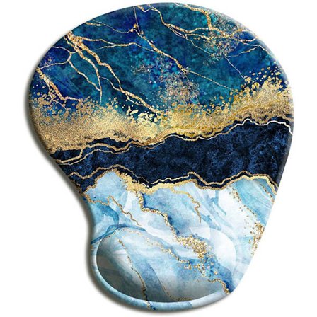 Ergonomisk musemåtte med håndledsstøtte, sødt design og skridsikker PU-base, velegnet til hjemmekontor, arbejde og studier, hvilket gør skrivningen 