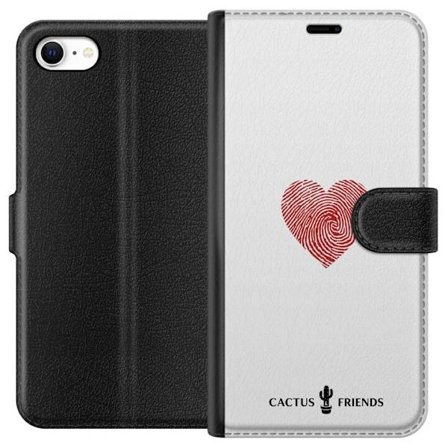 Yhteensopiva Lompakkokotelo Apple Apple iPhone 6s Cactus and Friends - Fingerprint Love