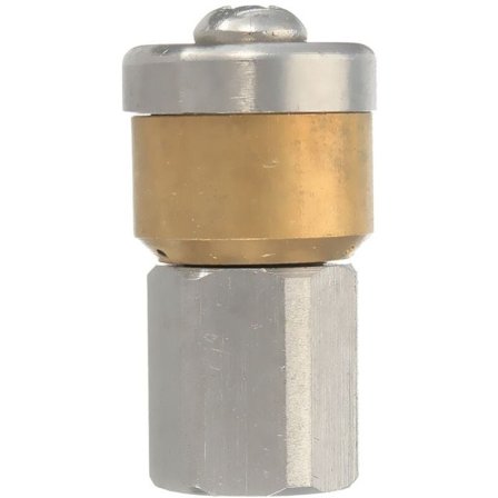 Teräs viemärin puhdistus putkenpuhdistus pyörivä suutin Jetter 3 suihkua 1/8 tuumaa F