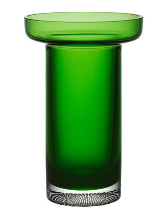 Kosta Boda | Limelight Rose Vase Apple Green H 230Mm | H:10CM