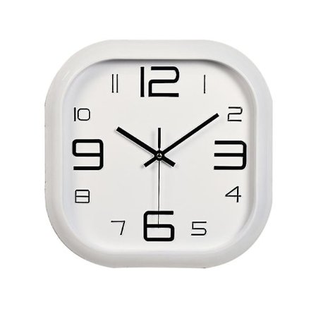 1 st Fyrkantig Väggklocka