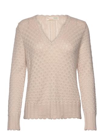 Madeleine Sweater Pullover Beige ODD MOLLY*Betinget Tilbud