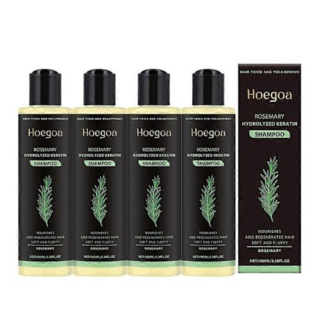 1-5x Tgideas Rosmarin Anti-Hårtab Shampoo + Kaviar Hårmaske Sæt, Boost Hårvækst, Kontrollerer Olie & Skæl