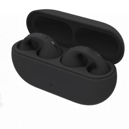 Kreativt in-ear-headset med benledning, ambie Ear Clip Bone Bluetooth-headset (FMY)