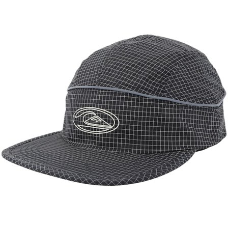 Quiksilver - Noir 5panel Casquette - Stacker Ripstop Black 5-panel @ Hatstore