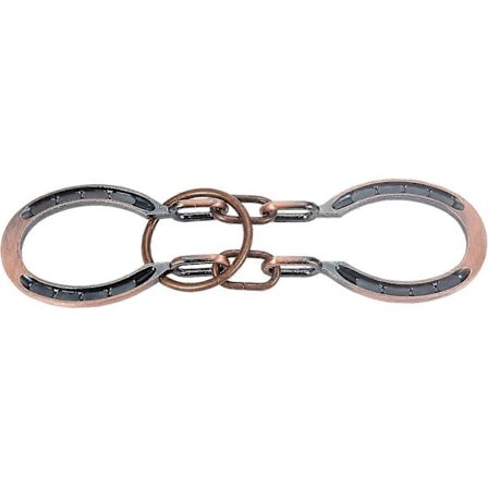 Tradisjonell hjernevrider, klassisk metallsko-puslespill (bronse, normal) (FMY)