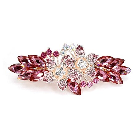 Crystal Flower Hårspænder Hårspænder RØDE