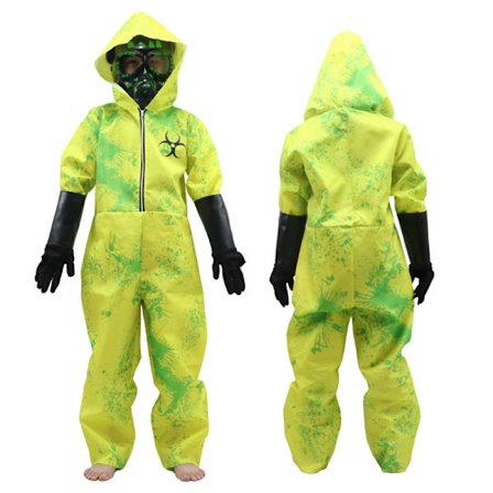 Barn Toxic Hazmat Cosplay Kostume
