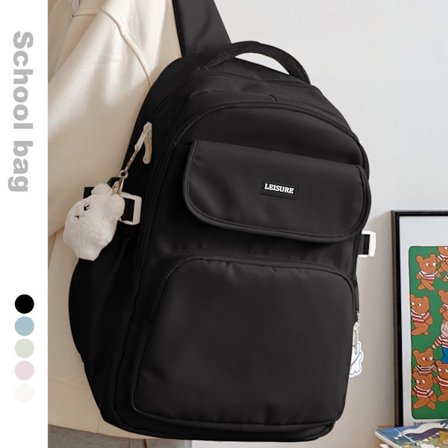 Laptop-ryggsäck för kvinnor, college, skola, resor, casual dagryggsäck, bok