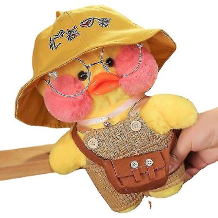 30cm Lille Gul Andedukke Duck Lala Fan Fan Andedukke Plyslegetøj Andedukke Fødselsdagsgave Julegave #06