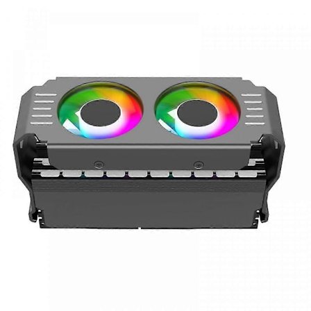 ARGB RAM-kjølere, 5v/3-Pin ARGB lyseffekt RAM-vifter for DDR/DDR2/DDR3/DDR5/DDR5.