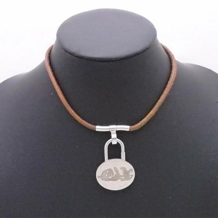 Hermès Vintage Necklaces Brun, Dame Vintage Smykker, Størrelse: ONE Size