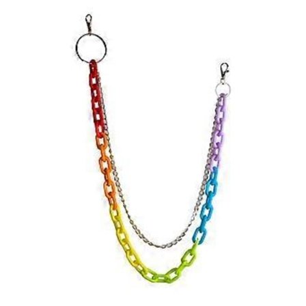 Byxkedja Plånbokskedja Hip-hop Akrylberlock Jeanskedjor Ficka Punkkedja Hip Hop Rockkedjor för Kvinnor Män