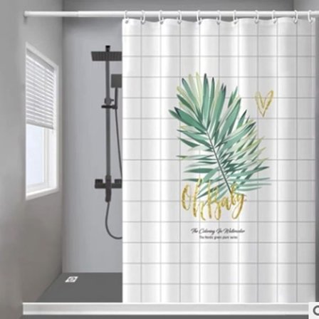 Duschdraperi, Vattentätt och Mögelbeständigt Tyg, Badrum