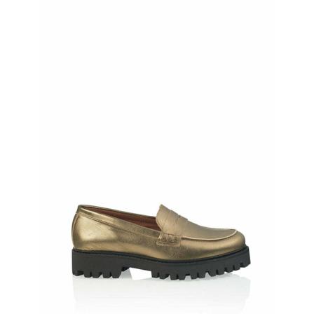Dwrs, Milas - Loafers Beige, Dames, Maat:39 EU,leer