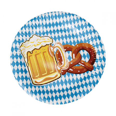 Tallrikar Oktoberfest 10-pack - Oktoberfest Dekoration - Kalaslagret.se