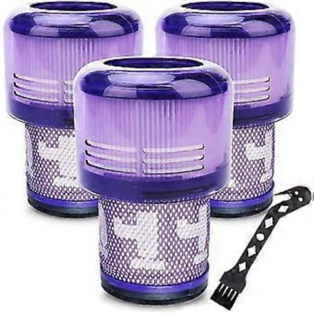 3-pack Filter Ersättning för V11 Dammsugare V11 Torque Drive V11 Animal Sladdlös Dammsugare Hepa F