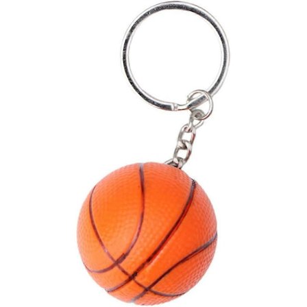 Avaimenperä, koripallon muoto, karkea pinta