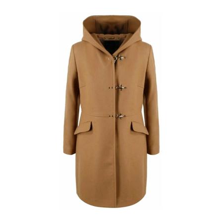 Fay Single-Breasted Coats inbo, Dame Uldfrakker