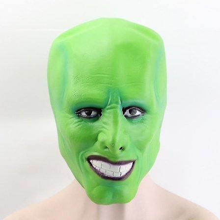 Film & TV The Mask Jim Carrey Cosplay Kostymer Set Unisex Vuxen Gul Dräkt Uniform Outfit Halloween Karneval Klä Upp Fest