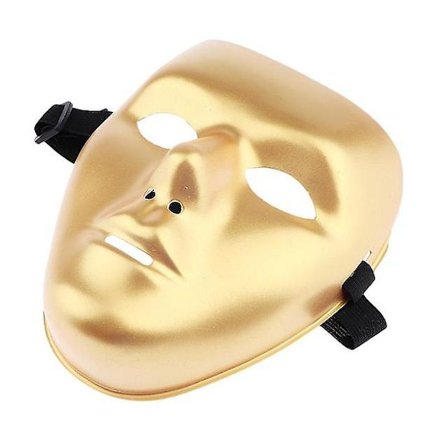 Phantom Mask Vit Ansikte Jabbawockeez Mask Kostym Halloween Party Favör Mask