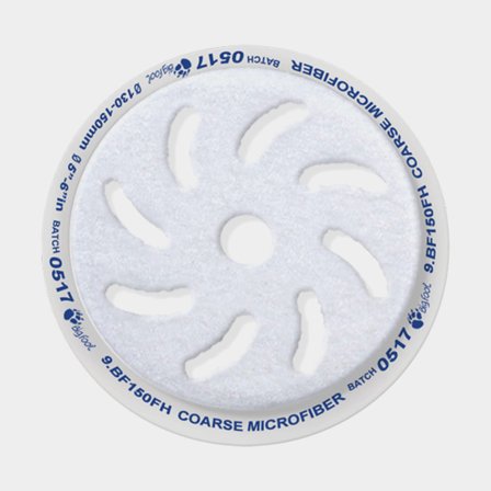 Tampon en microfibre RUPES BigFoot Coarse, Ø150 mm, grossier, convient au plateau de support Ø150 mm