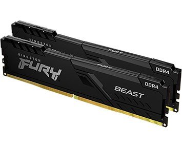 Kingston-Fury Beast DDR4 3600MHz 2x16GB (KF436C18BBK2/32)- Kingston Fury Beast DDR4 3600MHz 32GB-Computer components-DDR4