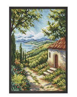 Broderikit Billede Middelhavets ro - Collection D'Art