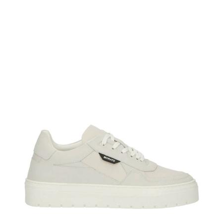 Antony Morato Schoen- AM Sneaker Nubuck Leather , Wit , Heren , Maat: 44 EU