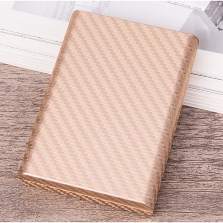 Big Carbon Aluminium Korttikotelo RFID-suojauksella