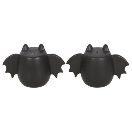 Something Different Dark Lair Bat Wings Salt And Pepper Shakers