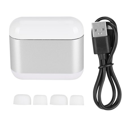 TWS Bluetooth 5.0 Mini Binaural Trådlösa In-Ear Hörlurar Öronproppar med Laddningsbox