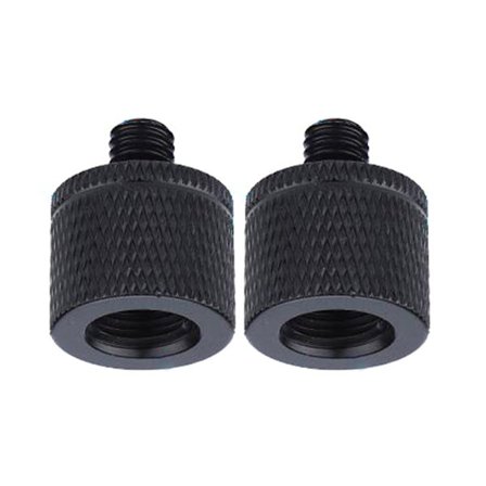 2x 3/8 till M6 M8 M10 M12 Kameraskruv Stativ Basanslutning Fast montering Konverteringsskruv Stativ Fotografi Tillbehör