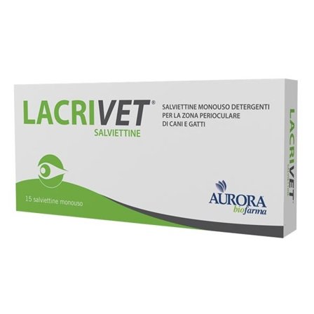 Lacrivet Salviettine Detergenti Zona Perioculare Cani E Gatti 15