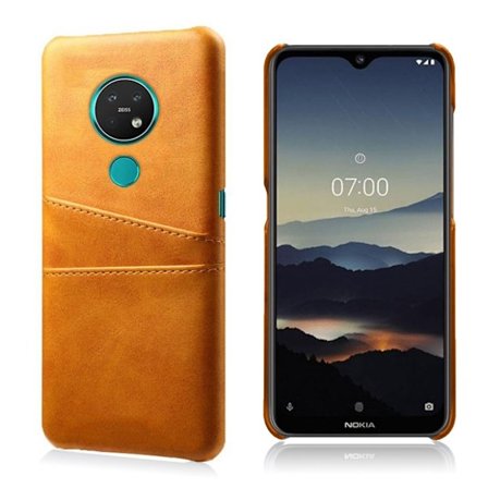 Dual Card Nokia 7.2 / Nokia 6.2 kotelot - Oranssi
