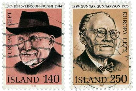 Island - AFA 553-554 - Stemplet