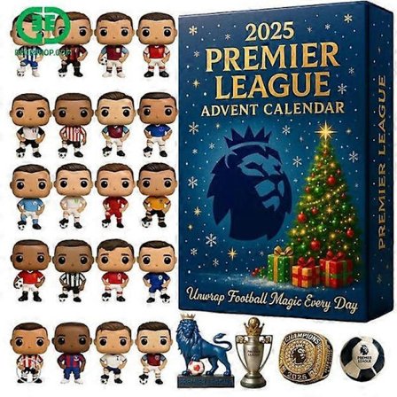 Premier League Adventskalender med overraskelsesdekorasjoner
