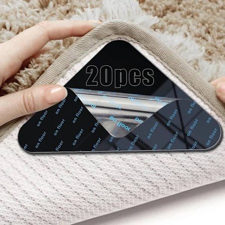 Anti-skli matter 20 stykker Anti-skli matte klistremerke Anti-skli gjenbrukbare matter Anti-skli gulvmatte PU Hal(a69)
