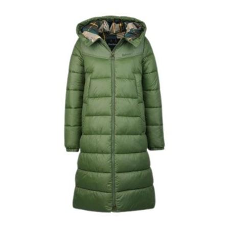Barbour Down Coats Grøn, Dame Parka