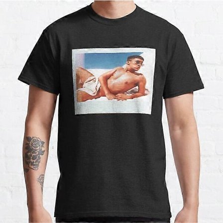 Bad Bunny - Bad Bunny polaroid Klassisk T-shirt