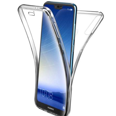 Tpu Mobil-skal För Huawei P30 Lite Skydd Genomskinligt Gummi Tel Transparent