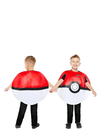 IPK | Pokemon Pokeball Children's Costume 8-12 Y | ONE SIZE FITS MOST