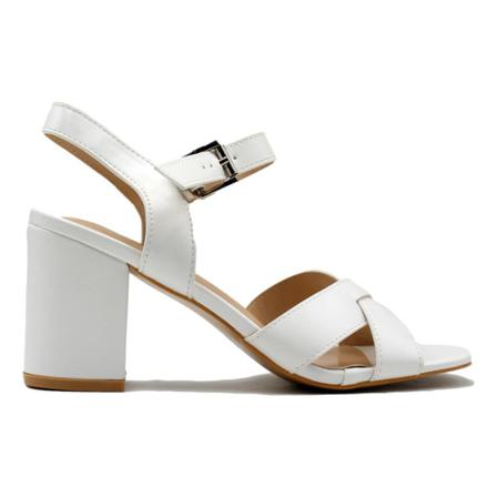 Cinzia Soft, High Heel Sandals Biały, Kobieta, Rozmiar: 37 EU