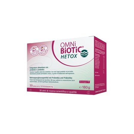 Omni Biotic Hetox 30 Bustine Da 6g