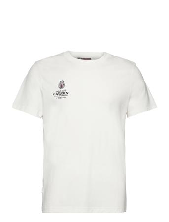 Cobham Tee T-shirts Short-sleeved Hvit Morris*Betinget Tilbud